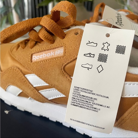 Reebok Women's Classic Nylon Rich Ochre Size 7 - Picture 4 of 11